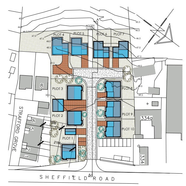 Exterior visual for Sheffield Road development in Birdwell