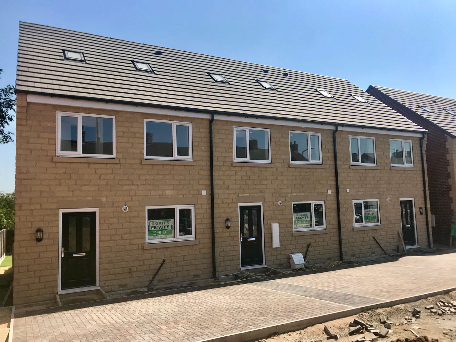 Exterior of Sir George Court development in Wombwell